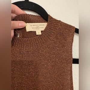 NWOT Sezane Sleeveless Fitted Maxi Dress